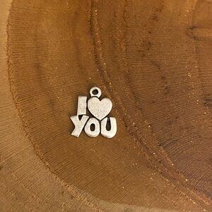 James Avery I Love You Charm, Sterling Silver